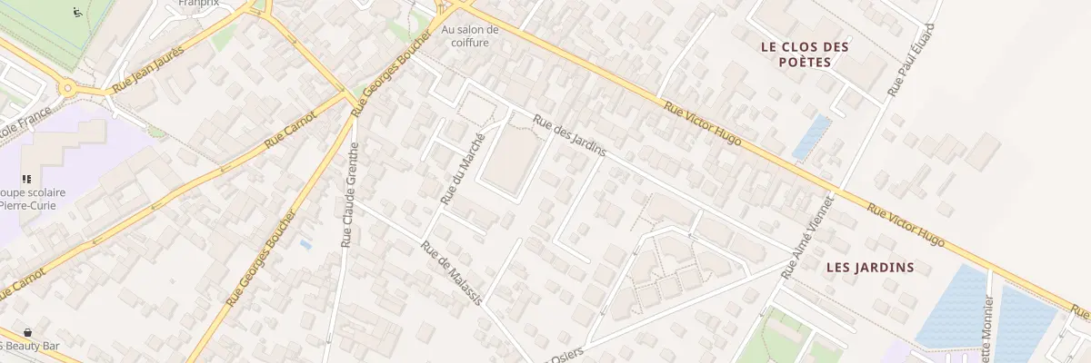 Plan du 14B Rue des Jardins à Pierrelaye