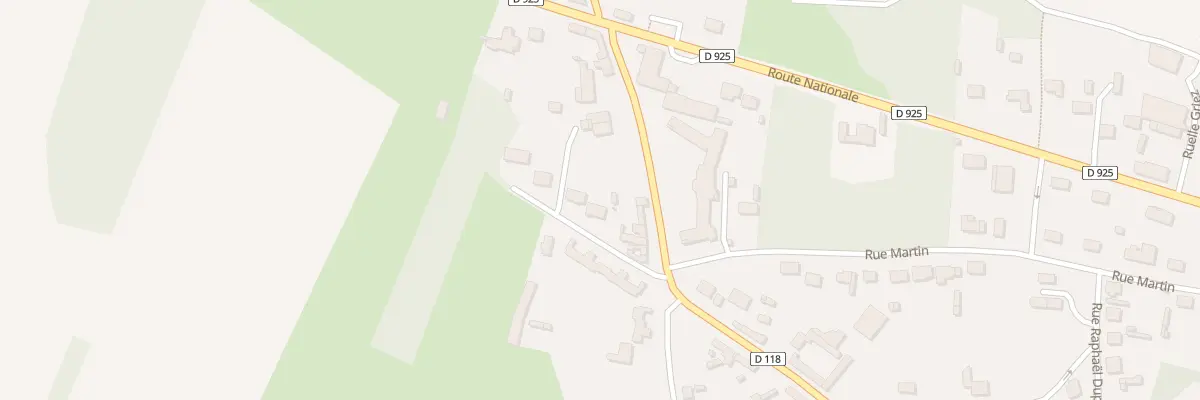 Plan du 4 Rue de Beaumetz à Bernaville