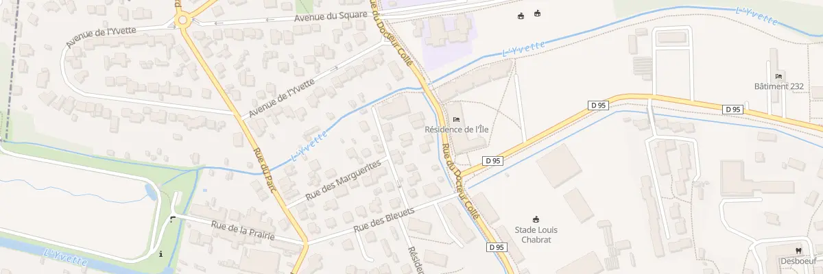 Plan du 21 Rue du Docteur Collé à Bures-sur-Yvette