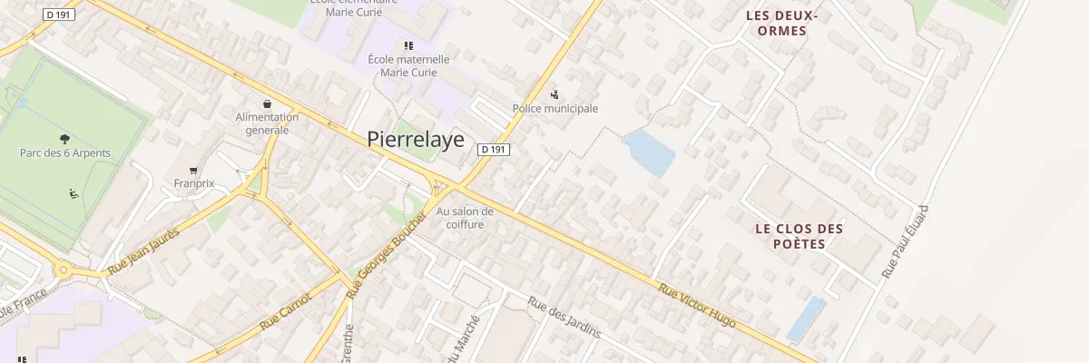 Plan du 4 Imp des Roses à Pierrelaye