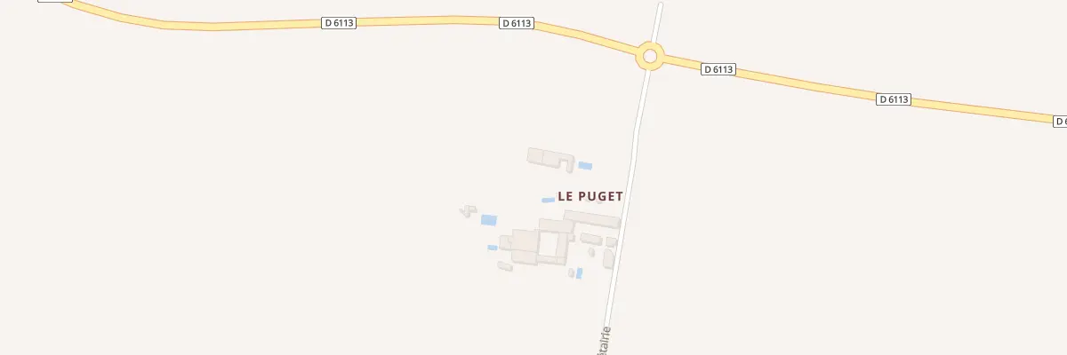 Plan du 9001 Le Puget Ouest à Alzonne