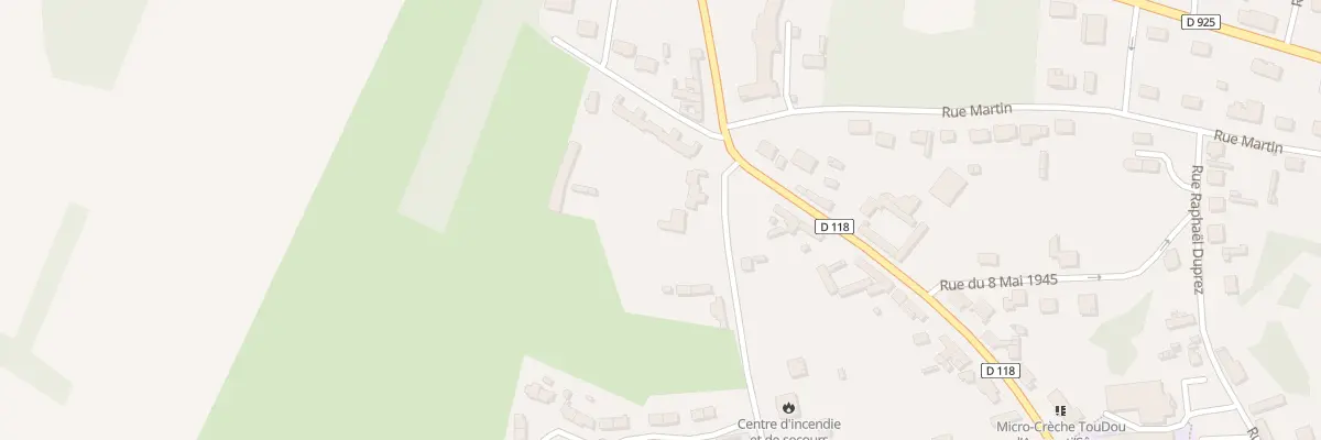 Plan du 31 Rue Léon Soudet à Bernaville