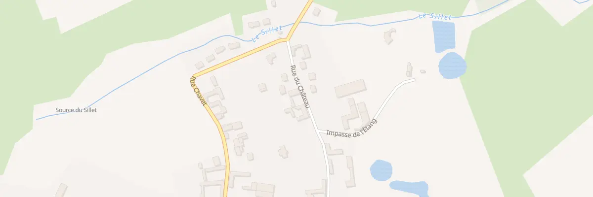 Plan du 8 Rue du Château à Silly-Tillard