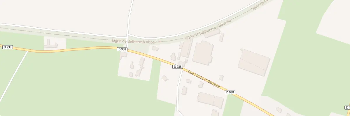 Plan du 20 Rue Norbert Bacquet à Beauvoir-Wavans