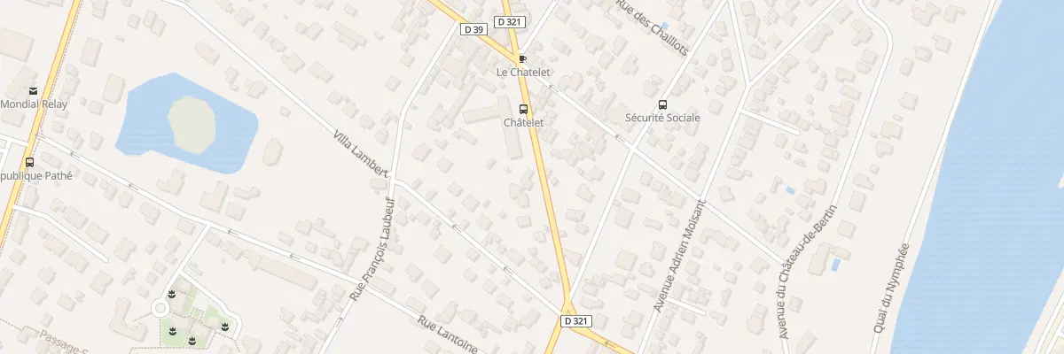 Plan du 17 Rte de Carrieres S Seine à Chatou