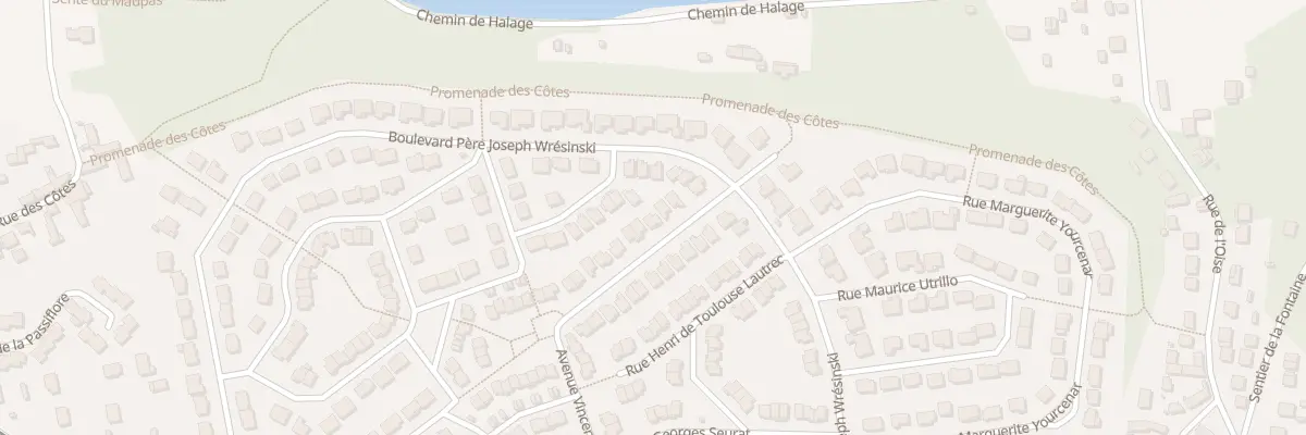 Plan du 29 Av Vincent Van Gogh à Méry-sur-Oise