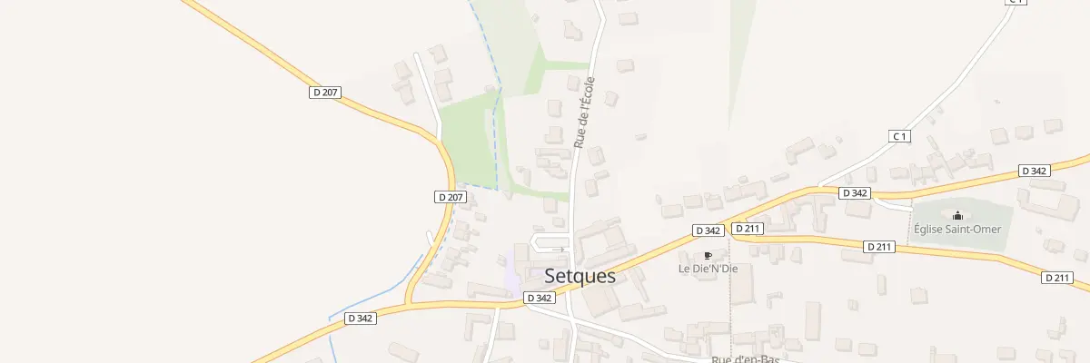 Plan du 5 Rue de l’Ecole à Setques