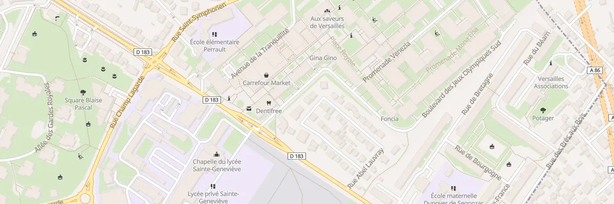 Plan du 48 Rue Abel Lauvray à Versailles