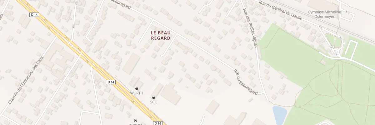 Plan du 42B Rue du Beauregard à Pierrelaye