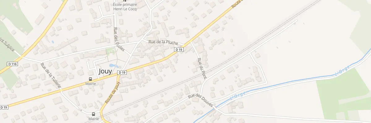 Plan du 24 Rue du Docteur Babin à Breux-Jouy