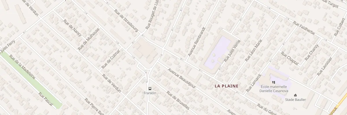 Plan du 12 Rue General Leclerc à Sartrouville