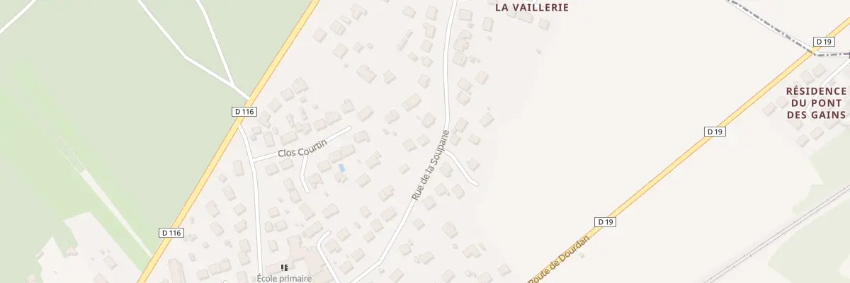 Plan du 19 Rue de la Soupane à Breux-Jouy