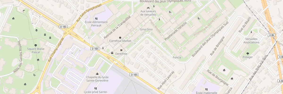 Plan du 46 Rue Abel Lauvray à Versailles