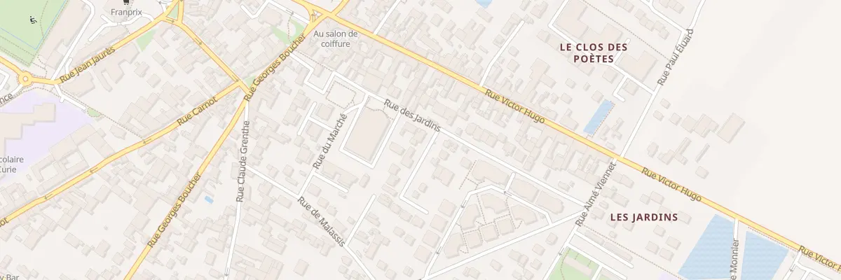 Plan du 14 Rue des Jardins à Pierrelaye