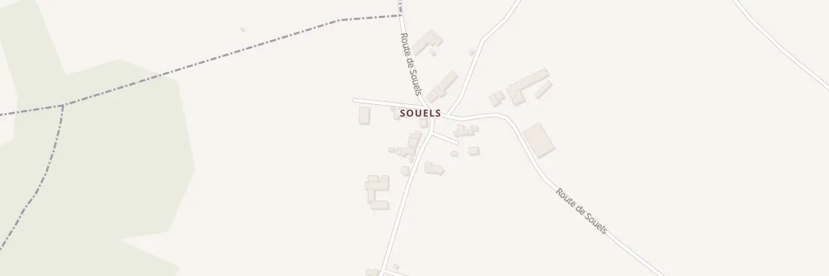 Plan du 5086 Souels à Almayrac