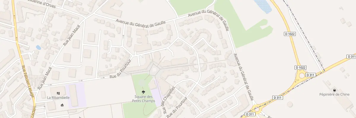 Plan du 17 Rue Sainte Honorine à Montesson