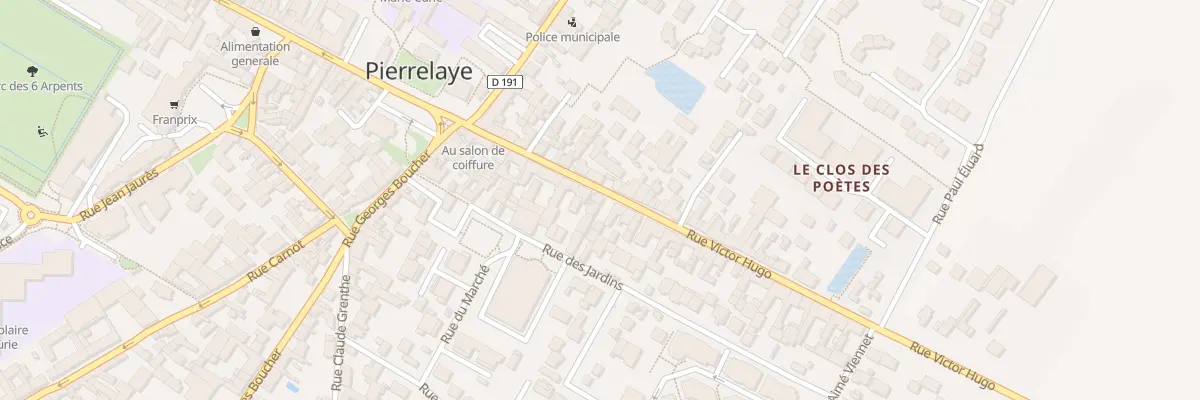 Plan du 35 Rue Victor Hugo à Pierrelaye