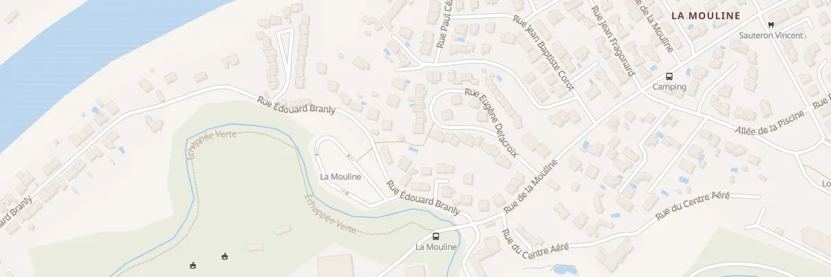 Plan du 50 Rue Eugène Delacroix à Albi