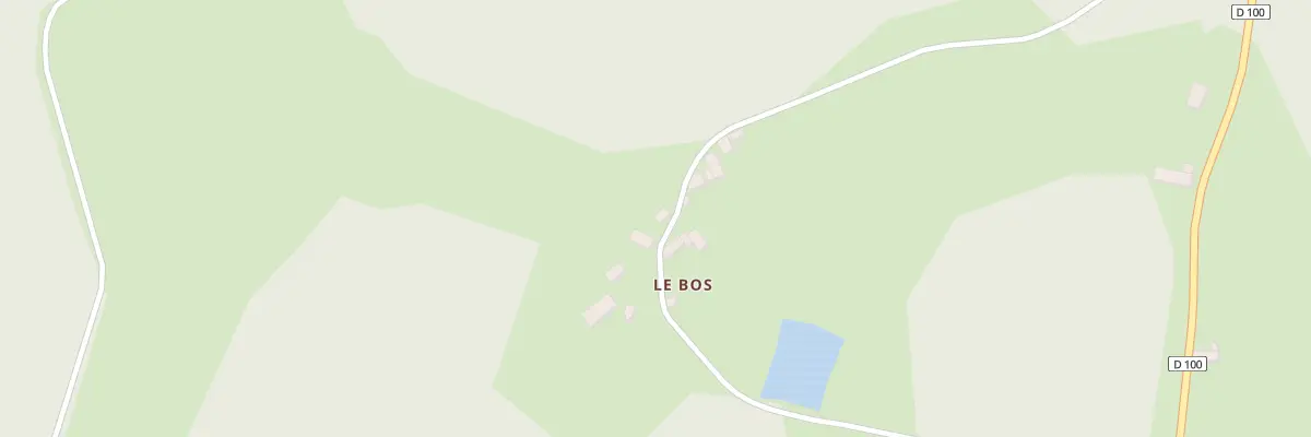 Plan du 172 Le Bos à Lamazière-Basse