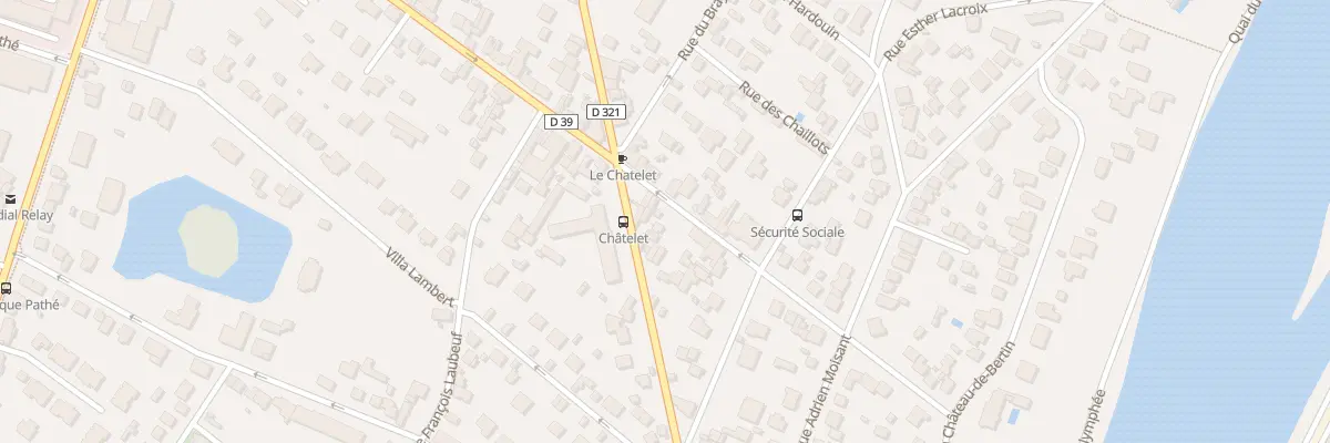 Plan du 11 Rue du Gen Leclerc à Chatou