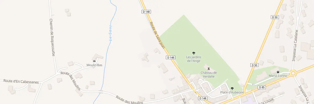 Plan du 5536 Roquecourbe à Verdalle