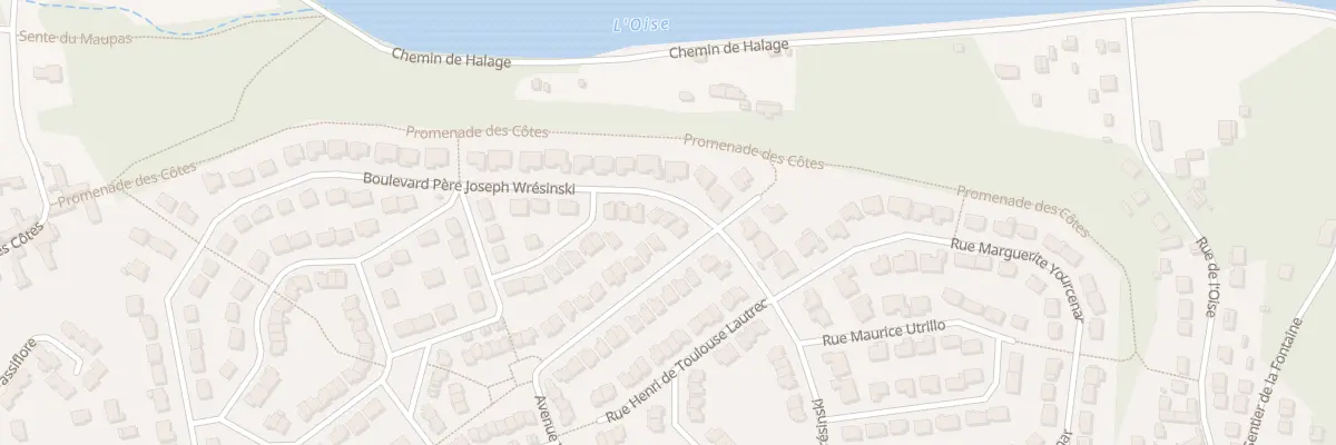 Plan du 35 Bd Pere Wresinsky à Méry-sur-Oise