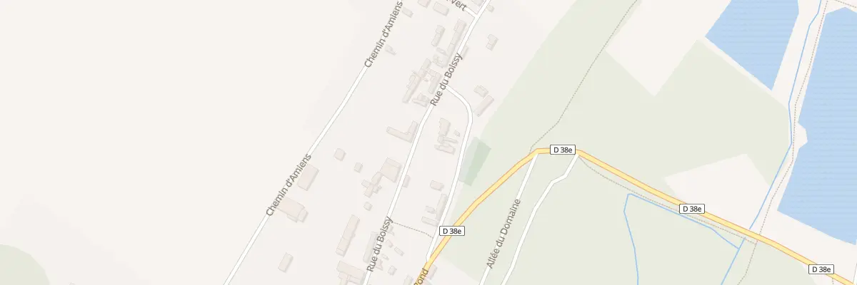 Plan du 6021 Rue du Cimetiere à Conty