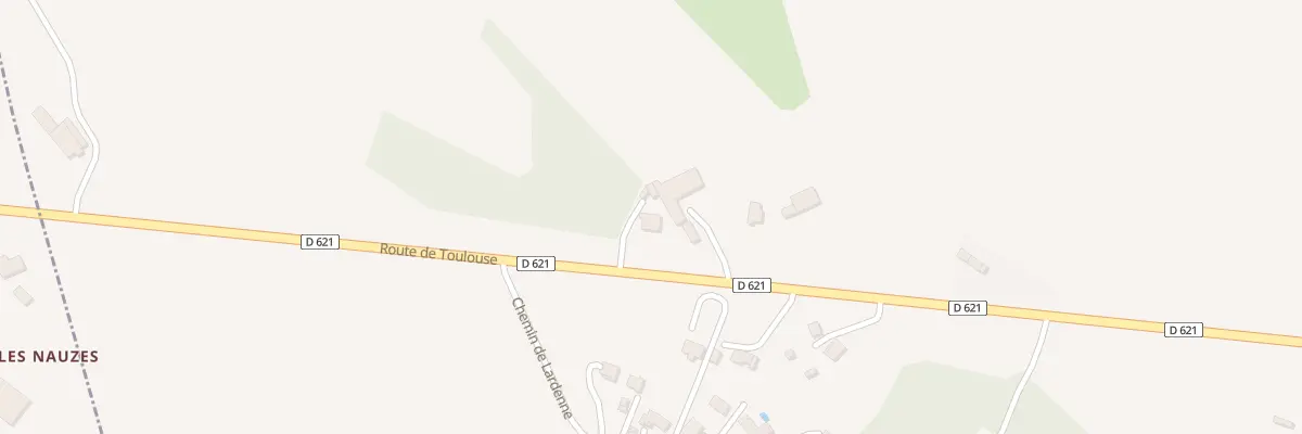 Plan du 1790 Rte de Toulouse à Viviers-lès-Montagnes