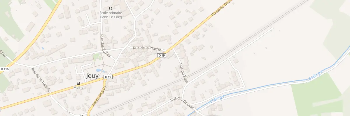 Plan du 2C Rue du Petit Pont à Breux-Jouy