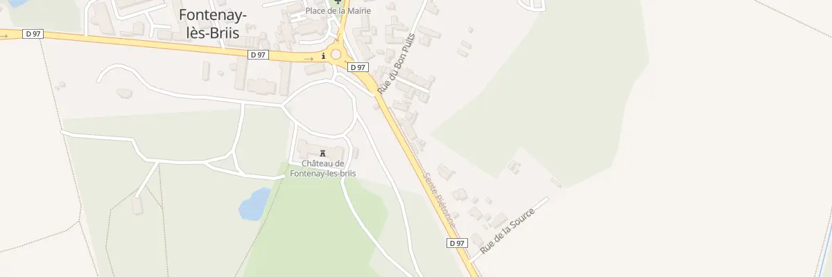 Plan du 9 Rue de la Source à Fontenay-lès-Briis