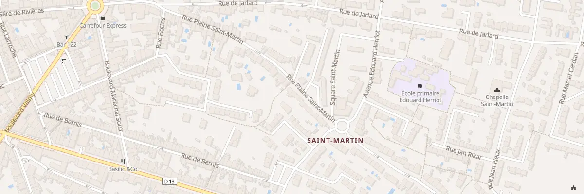 Plan du 70 Rue Plaine Saint-Martin à Albi