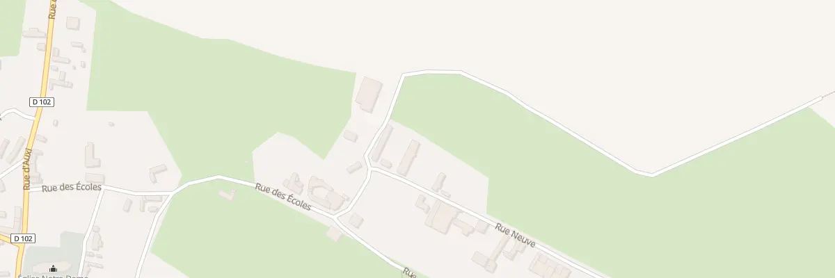 Plan du 3 Rue Neuve à Buire-au-Bois