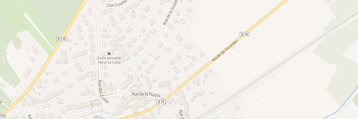 Plan du 19T Rue du Docteur Babin à Breux-Jouy
