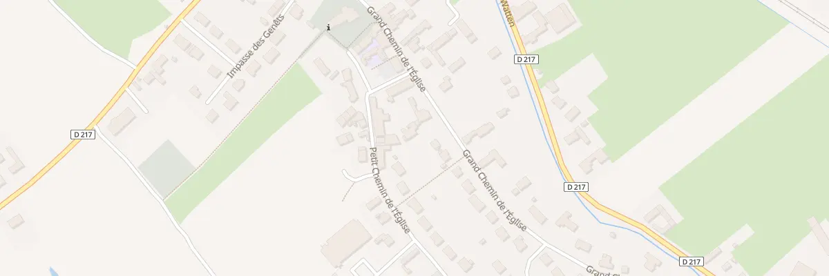 Plan du 290 Rue Grand Chemin de l’Eglise à Ruminghem