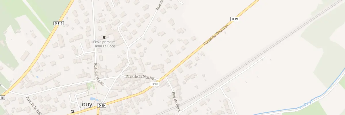 Plan du 19 Rue du Docteur Babin à Breux-Jouy
