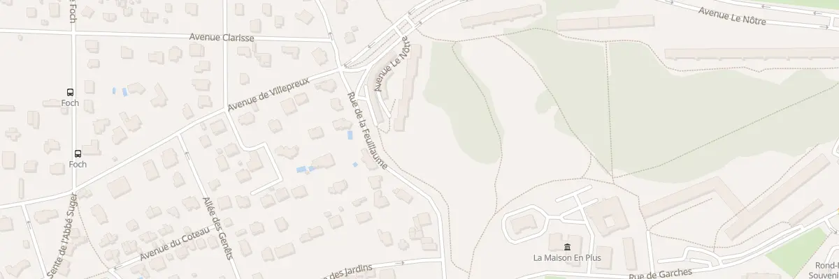 Plan du 27 Av le Nôtre à Vaucresson