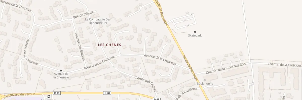 Plan du 16 Av de la Chesnaie à Herblay-sur-Seine