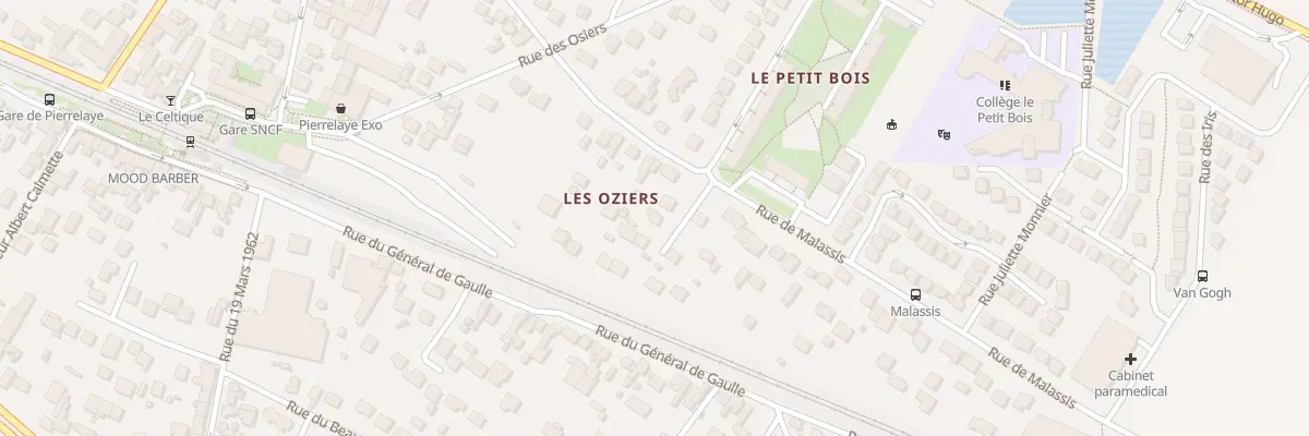 Plan du 2 Imp de Malassis à Pierrelaye