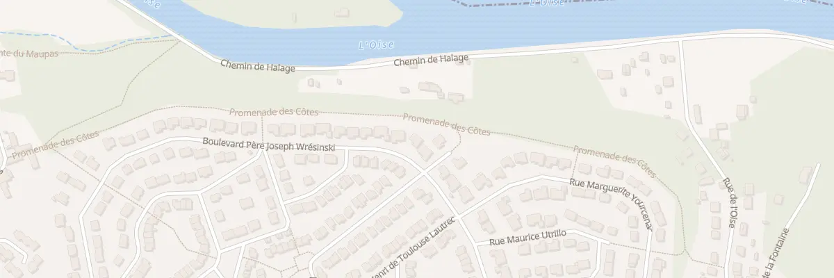 Plan du 48 Bd Pere Wresinsky à Méry-sur-Oise