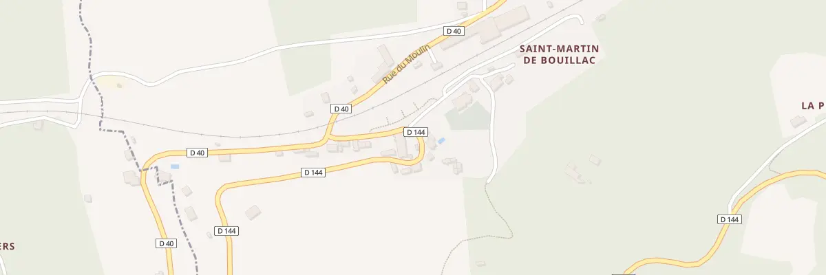 Plan du 5199 Saint Martin à Bouillac