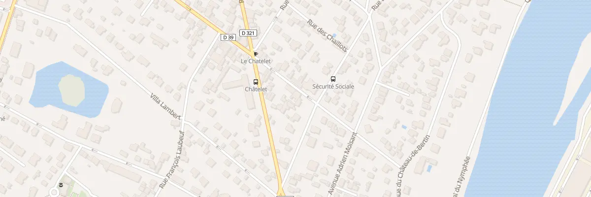 Plan du 3 Rue du Gen Leclerc à Chatou