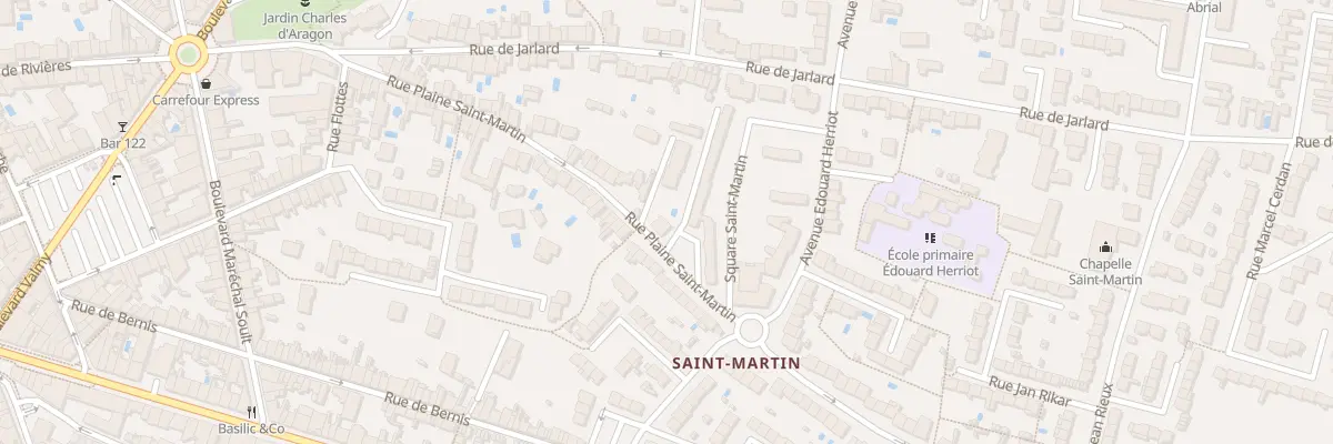 Plan du 59 Rue Plaine Saint-Martin à Albi