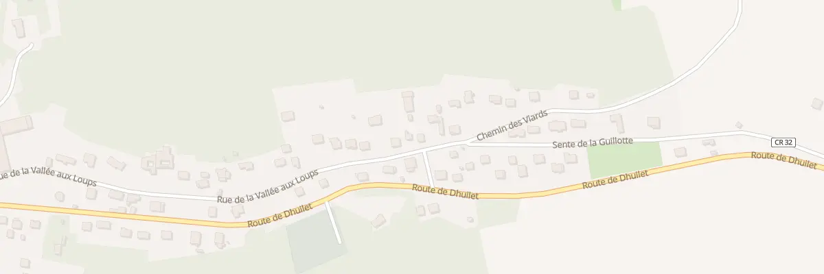 Plan du 33 Rue de la Val aux Loups à Ormoy-la-Rivière