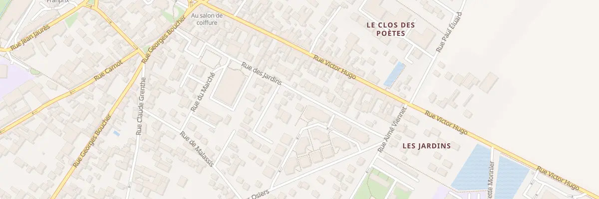Plan du 20 Rue des Jardins à Pierrelaye