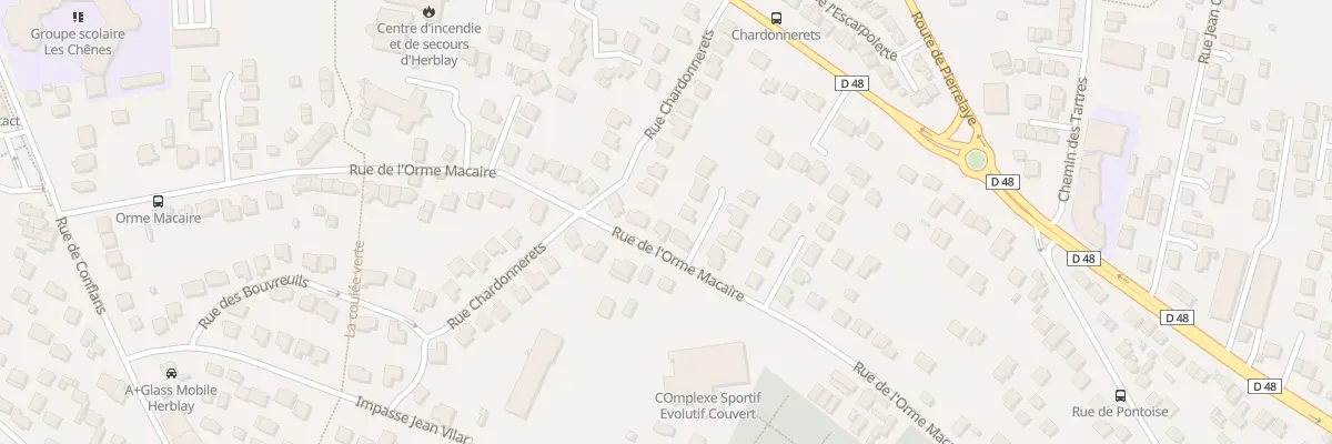 Plan du 100 Rue de l’Orme Macaire à Herblay-sur-Seine