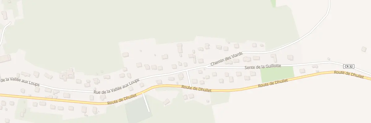 Plan du 33B Rue de la Val aux Loups à Ormoy-la-Rivière
