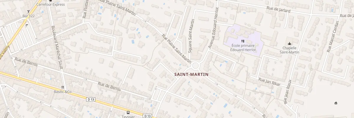 Plan du 82 Rue Plaine Saint-Martin à Albi