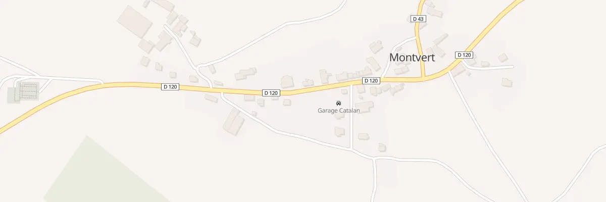 Plan du 6115 Le Bourg à Montvert