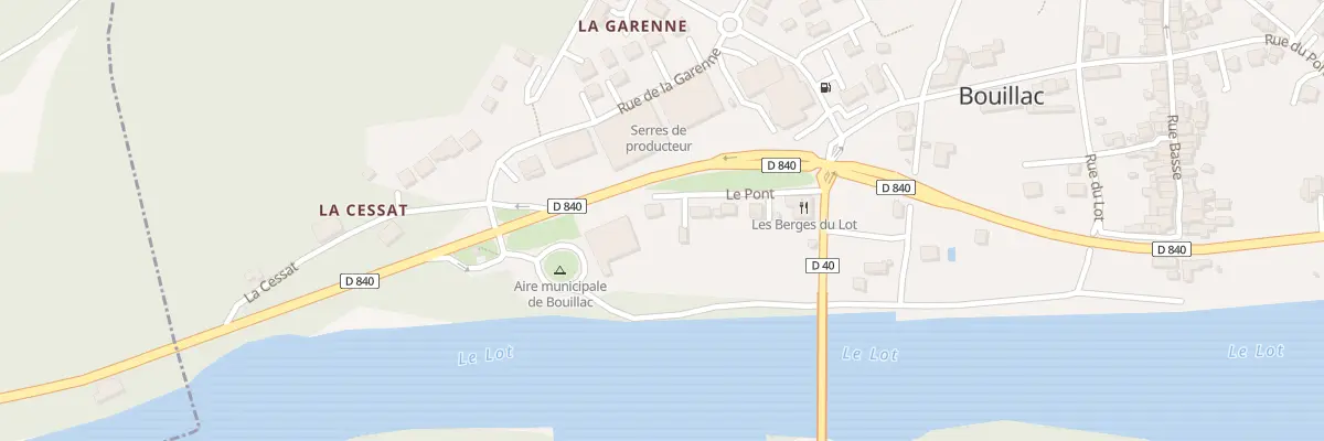 Plan du 9 Le Pont à Bouillac
