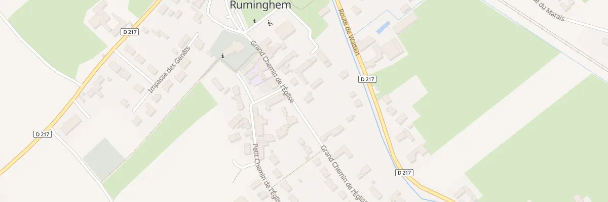 Plan du 239A Rue Grand Chemin de l’Eglise à Ruminghem